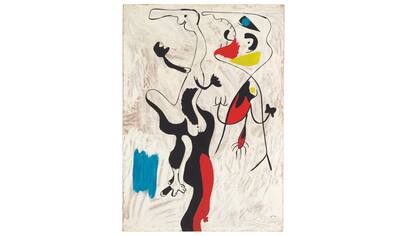 Hombre y mujer, Joan Miró, 1935 (Landau Fine Art)