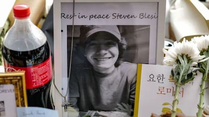 Homenaje a una de las víctimas de Itaewon