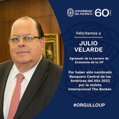 Homenaje a Velarde por la distinción internacional de The Banker