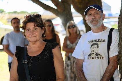 Homenaje por el aniversario del asesinato de José Luis Cabezas en Pinamar. Foto: Marcelo Manera