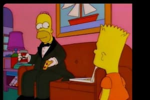 Homero Simpson fue el protagonista de los memes por la expedición del Conicet (Captura X)