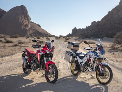 Honda África Twin, moto de alta gama de la marca japonesa