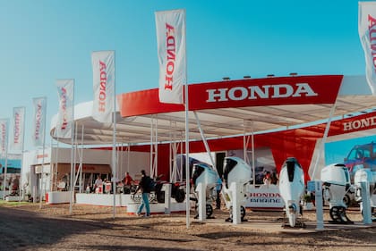 Honda dijo presente en Expoagro con su portfolio completo de productos.
