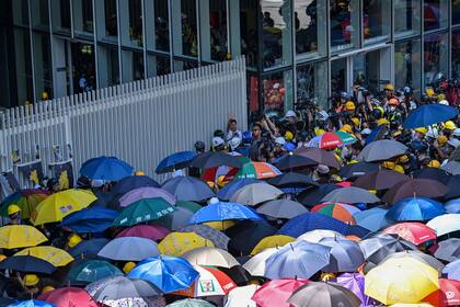 Protestas en Hong Kong