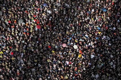 Desde hace semanas Hong Kong registra masivas marchas contra el gobierno chino