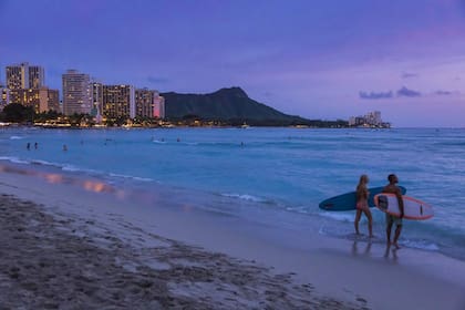 Honolulu, en Hawái, cuenta con playas paradisíacas