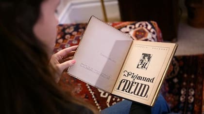 Honorio Delgado publicó la primera biografía de Sigmund Freud en español. El texto se está exhibiendo en el Museo de Freud, en Londres.