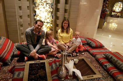 Hora del té, en Omán.