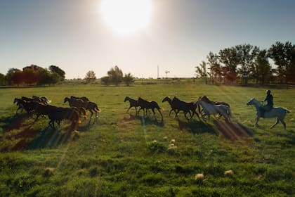 El atardecer en "Mala Pata"