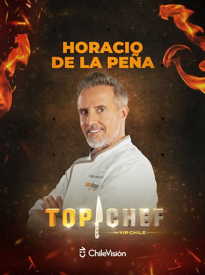 Horacio de la Peña participó en un programa de TV y mostró sus habilidades en la cocina
