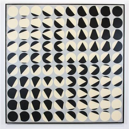 Horacio García Rossi: Progresión, de 1959/69, se exhibe en el Museo del Barrio y pertenece a la colección del Macba