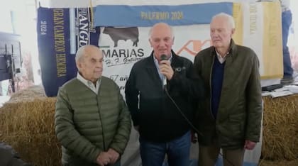 Horacio Gutiérrez, Alfonso Bustillo y Alfredo Mondino, una de las firmas rematadoras