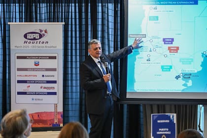 Horacio Marín, presidente y CEO de YPF, en el IAPG Houston