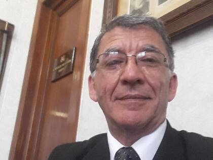 Horacio Pardo, el hombre que cayó de un edificio en Montevideo.