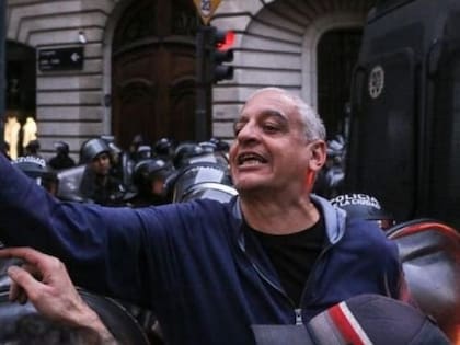 Horacio Pietragalla Corti fue uno de los funcionarios más activos en la marcha de apoyo a Cristina Kirchner cuando la Policía de la Ciudad colocó vallas en su domicilio