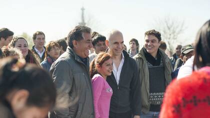 Horacio Rodríguez Larreta, en el ahora llamado Barrio 20