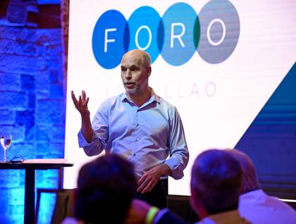 Horacio Rodríguez Larreta en el foro Llao Llao (Gentileza Foro Llao Llao - Fede Romero)