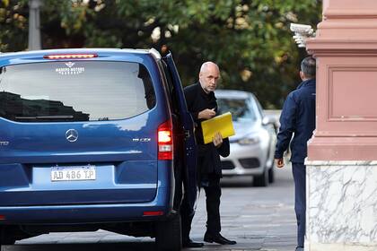 Horacio Rodríguez Larreta, en la Casa Rosada