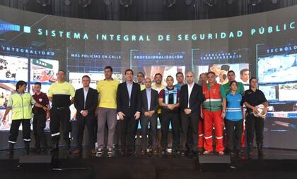 Horacio Rodríguez Larreta presentó hoy el nuevo Sistema Integral de Seguridad Pública