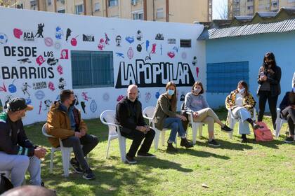 Horacio Rodríguez Larreta visitó una sede de La Popular junto a María Migliore después de las PASO