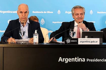 Horacio Rodríguez Larreta y Alberto Fernández atraviesan el peor momento de su relación