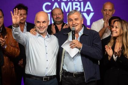 Horacio Rodríguez Larreta y Gerardo Morales
