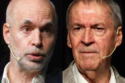 Horacio Rodríguez Larreta y Juan Schiaretti