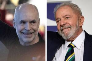 Horacio Rodríguez Larreta y Lula da Silva
