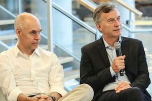Horacio Rodríguez Larreta y Mauricio Macri