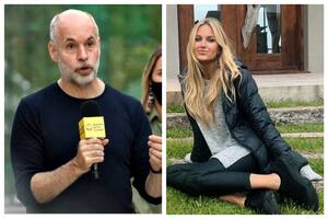 Horacio Rodríguez Larreta y Milagros Maylin