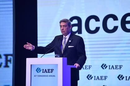 Horacio Rosatti en el congreso del IAEF