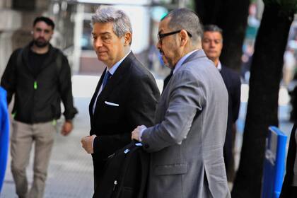 Horacio Rosatti, miembro de la Corte Suprema llega a los tribunales de Talcahuano