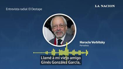Horacio Verbitsky relató por la radio que se había vacunado en el Ministerio de Salud y que lo había gestionado con su "amigo" Ginés González García