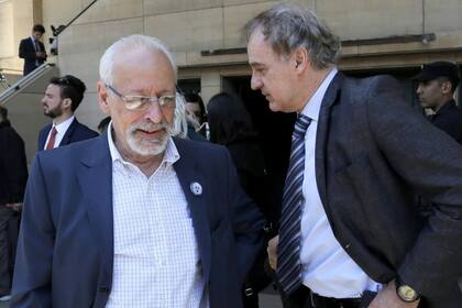 Horacio Verbitsky y Aníbal Ibarra