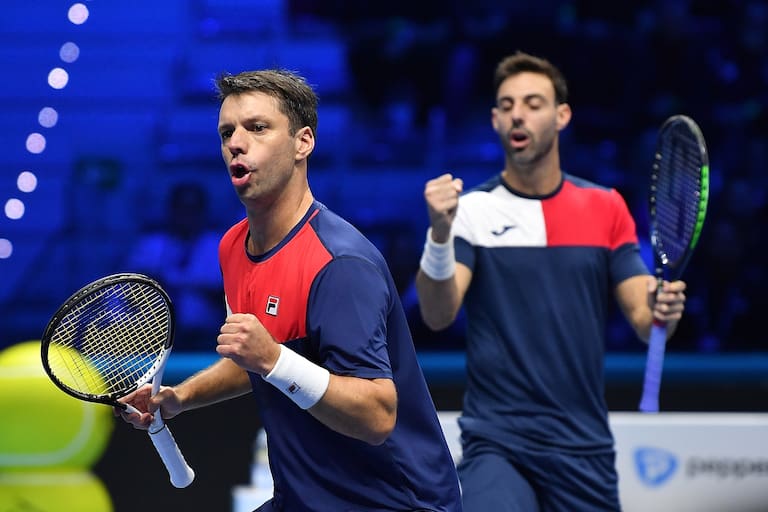 Masters de Turín: Zeballos y Granollers se clasificaron a las semifinales y Novak Djokovic se quedó sin invicto