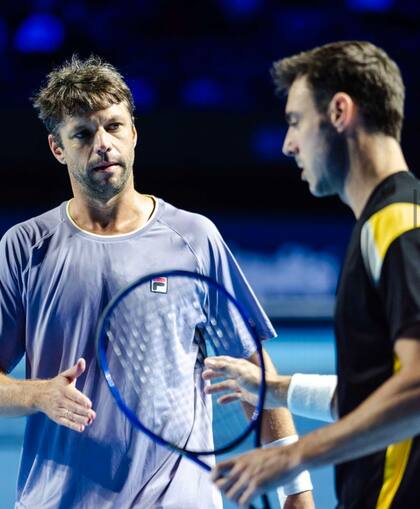 Horacio Zeballos y Marcel Granollers, una de las mejores parejas de dobles del mundo: este año ganaron Roland Garros y el US Open