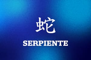 El horóscopo chino 2026 para la Serpiente