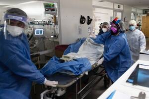 Hospital con pacientes de Covid-19