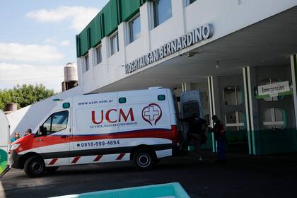 Hospital San Bernardino donde todavía hay internados tres pacientes internados por la cocaína adulterada en grave estado
