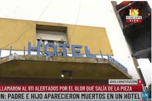 Hallaron a un padre y a su hijo muertos en un hotel porteño tras días sin ser vistos