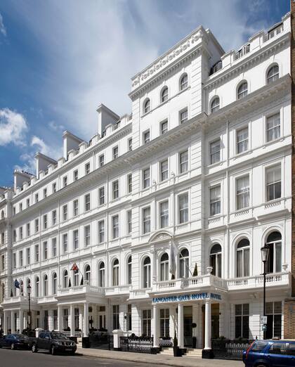 Hotel Lancaster Gate, Londres: todo un símbolo victoriano. Fue construído en 1861.