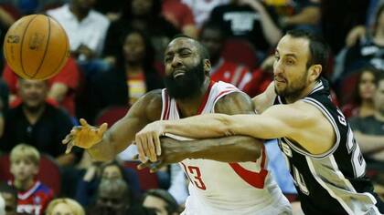 Houston vs. San Antonio, cómo ver online el partido con Manu Ginóbili