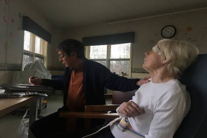 Howard Smith y Lois Kittson, en Nueva York, en una foto de 2016