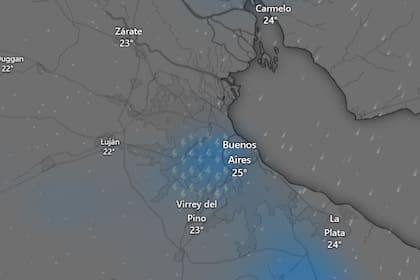 Hoy habrá lluvias aisladas hasta, aproximadamente, las 10