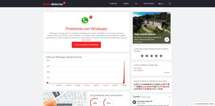 Hoy hubo problemas con WhatsApp, una de las aplicaciones emblema de Mark Zuckerberg