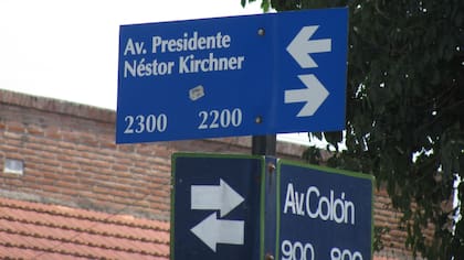 Hoy, la avenida se llama Néstor Kirchner