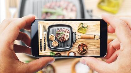Hoy sacar una buena foto para compartirla en redes es casi tan importante como que el plato esté rico