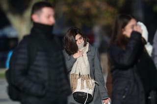 En la ciudad se registró un fenómeno que no se daba desde 2013 y otros datos inusuales sobre el frío en el país