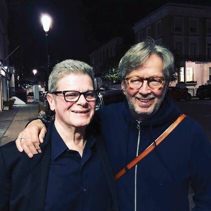 Hoy trabaja en un documental sobre Clapton, convocado por el inglés