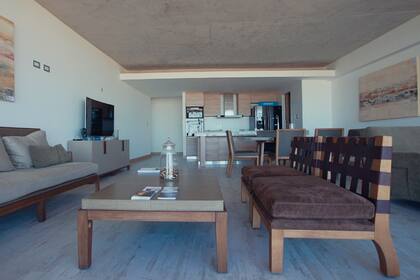 Hoy ya se puede visitar una unidad modelo terminada con amoblamiento de autor por Eugenio Aguirre.